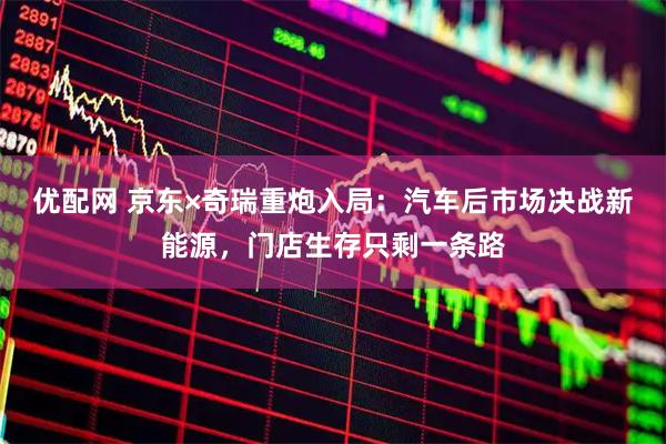 优配网 京东×奇瑞重炮入局:汽车后市场决战新能源,门店生存只剩一条路