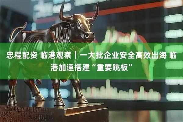 忠程配资 临港观察｜一大批企业安全高效出海 临港加速搭建“重要跳板”